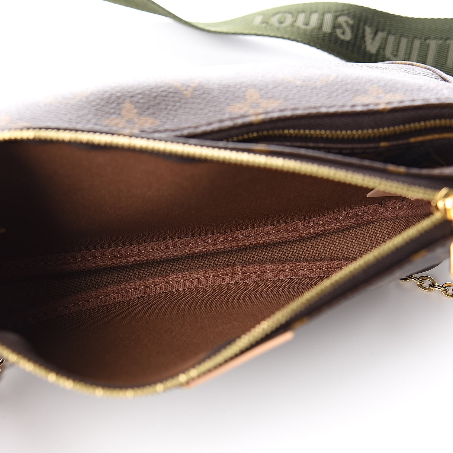 Louis Vuitton Monogram Multi Pochette Accessories Kaki 6 of 12