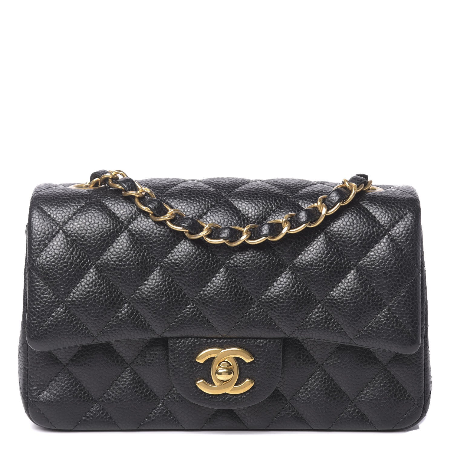 Chanel Caviar Quilted Mini Rectangular Flap Black 1 of 11