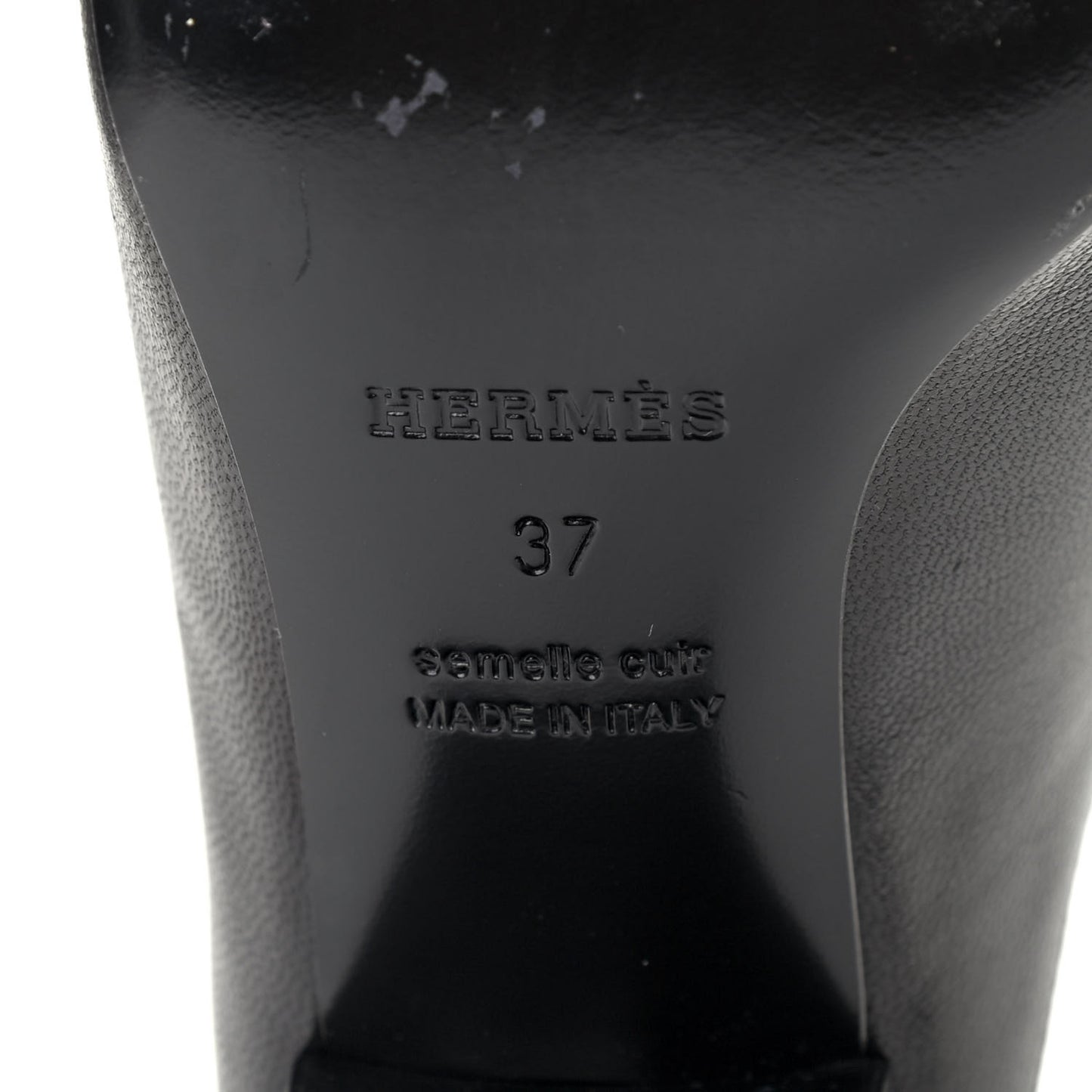 Goatskin Tuileries Mules 37 Black