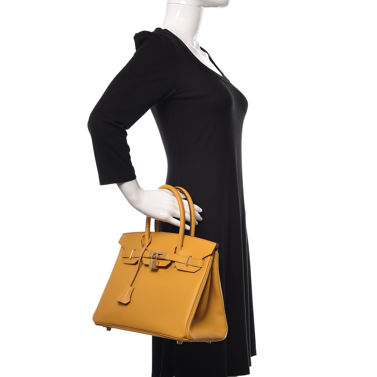 Epsom Birkin 30 Jaune Ambre