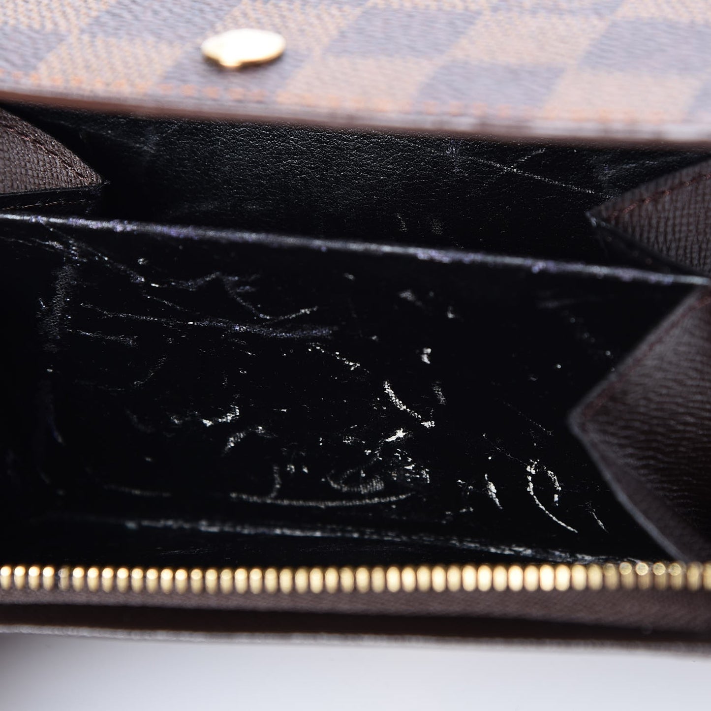 Damier Ebene Porte-Monnaie Tresor Wallet