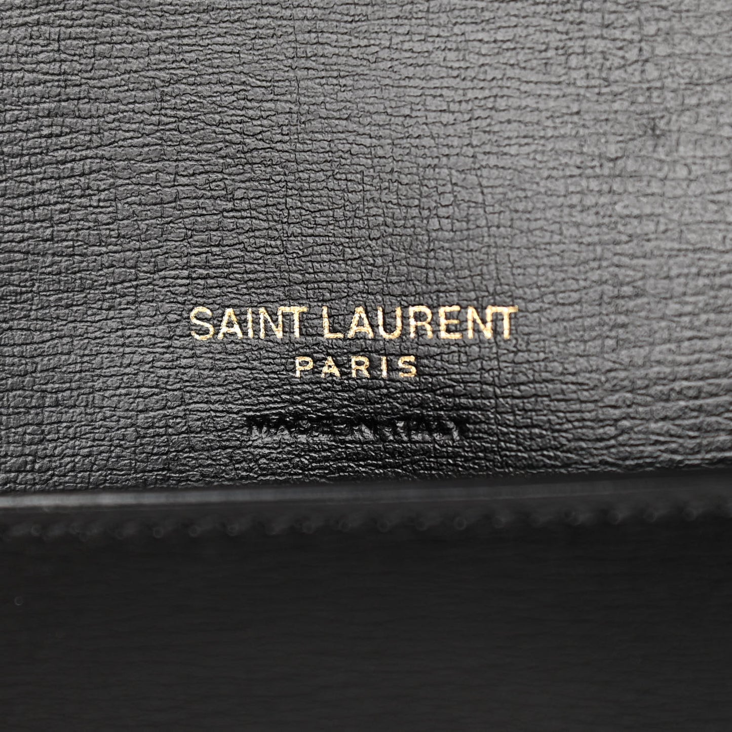 Smooth Calfskin Monogram Phone Holder Crossbody Black