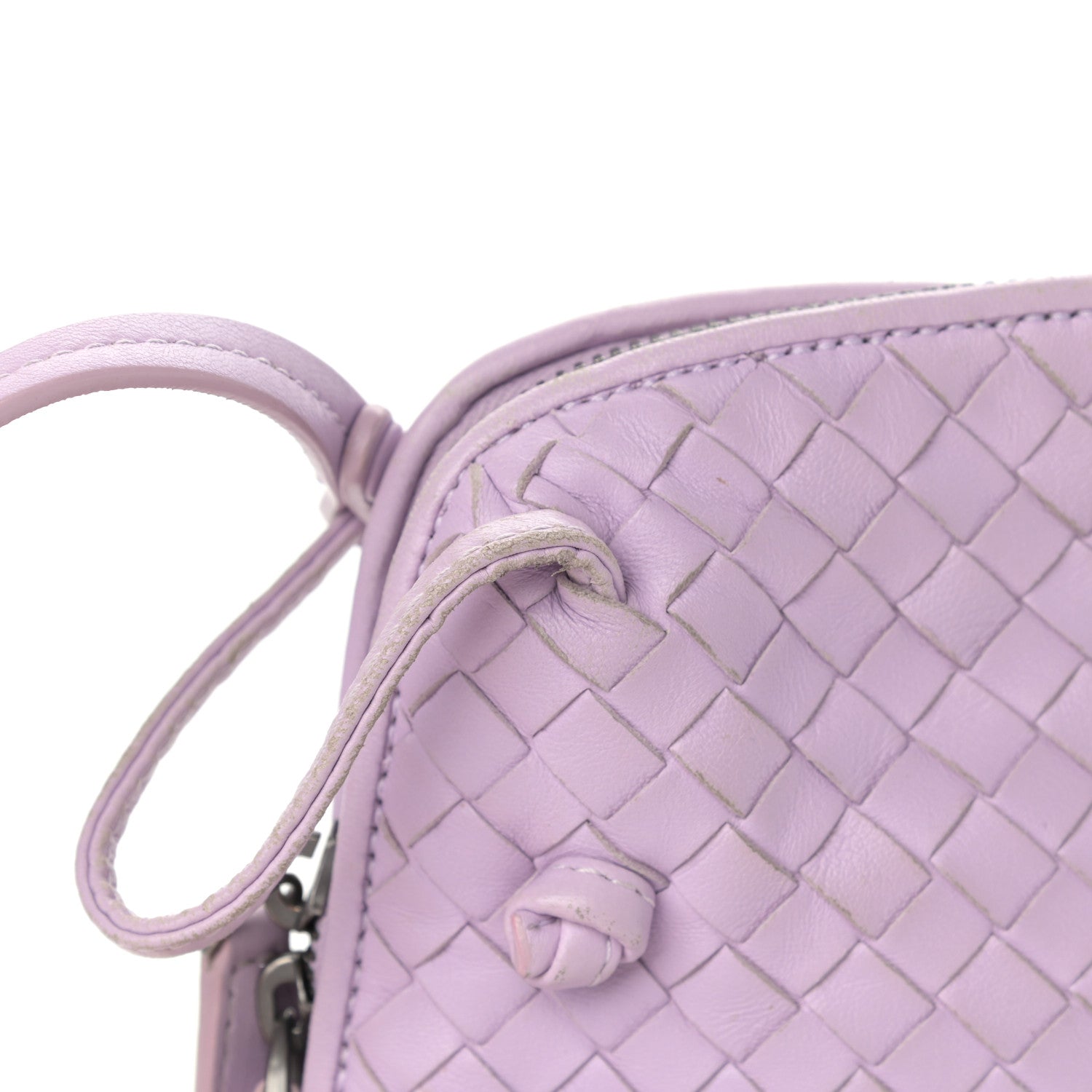 Bottega Veneta Nappa Intrecciato Pillow Crossbody Messenger Parme 20 of 21