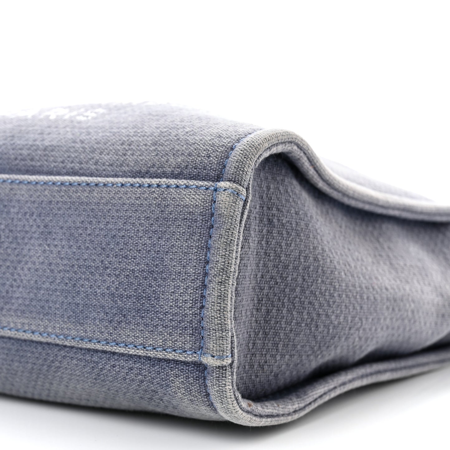 Canvas Mini Deauville Tote Denim Blue