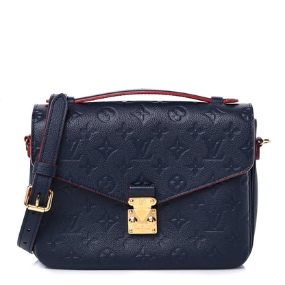 Louis Vuitton Empreinte Pochette Metis Marine Rouge 1 of 6