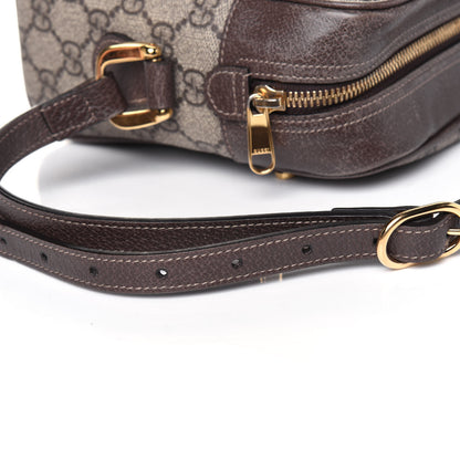 Gucci GG Supreme Monogram Web Small Ophidia Shoulder Bag Brown 21 of 21
