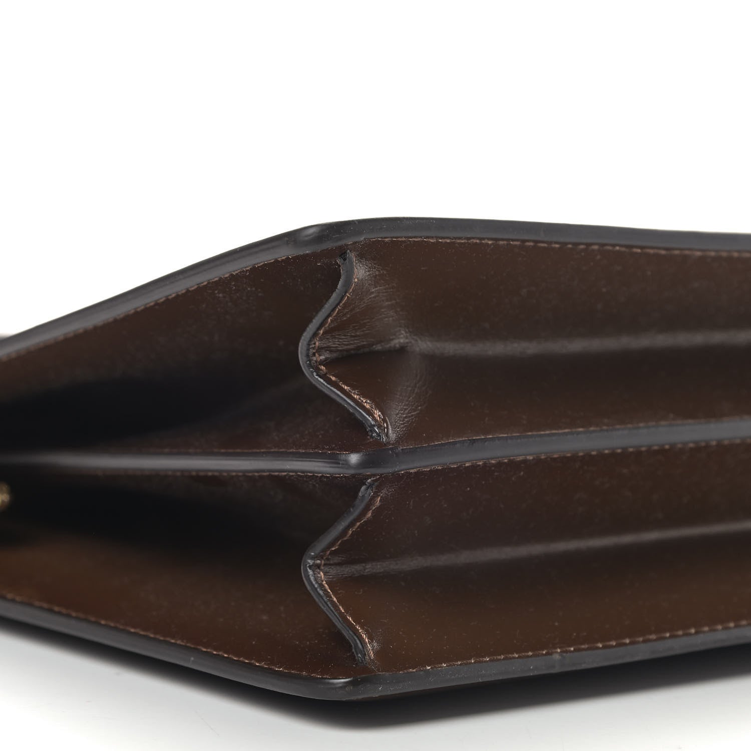 Celine Patina Box Calfskin Medium Clasp Bag Camel 5 of 12
