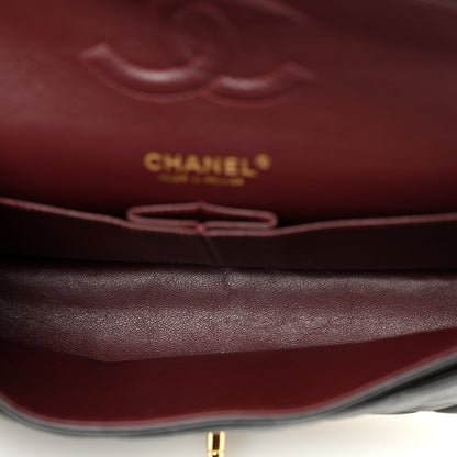 Chanel Lambskin Quilted Medium Double Flap Black 5 of 11