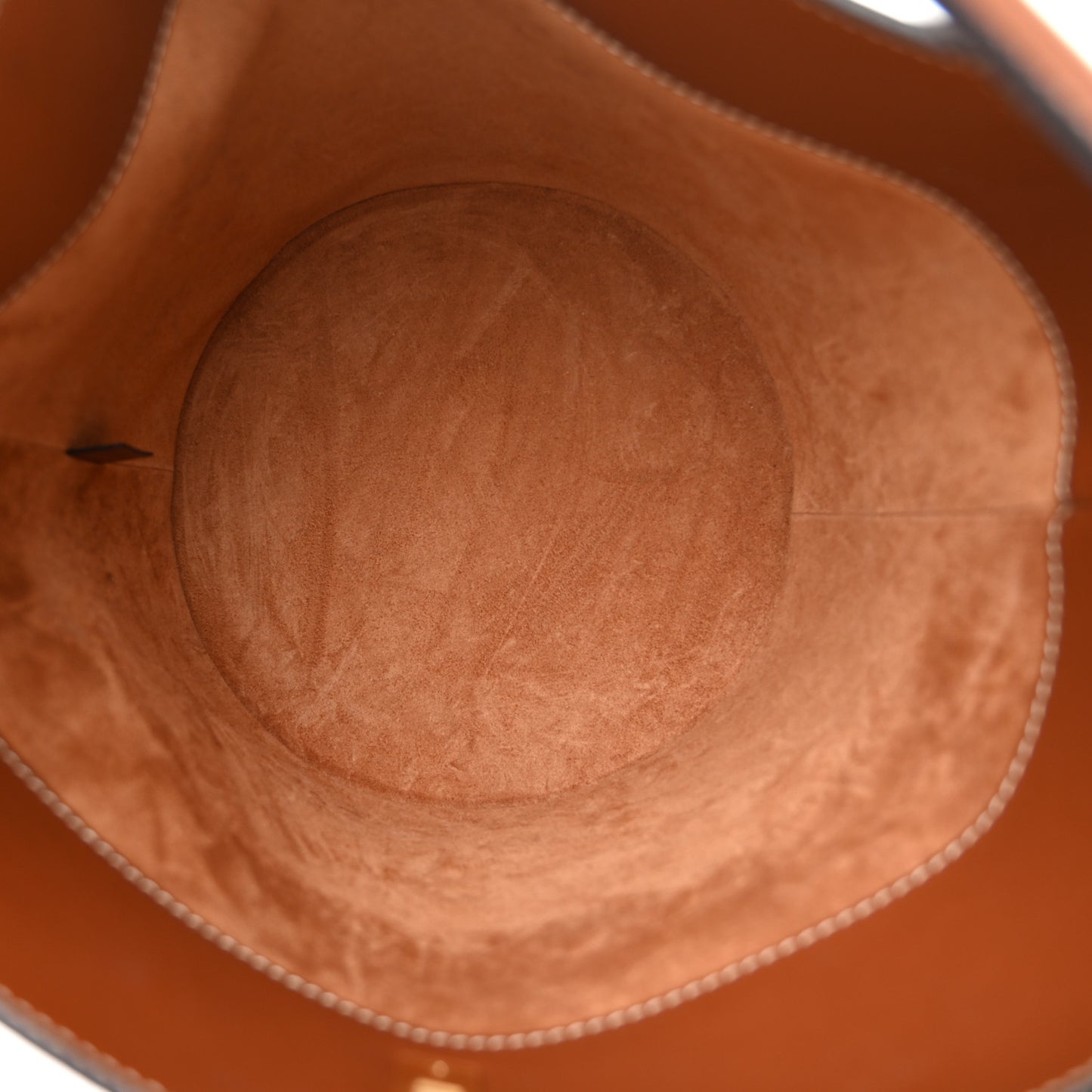 Smooth Calfskin Bucket 16 Bag Tan