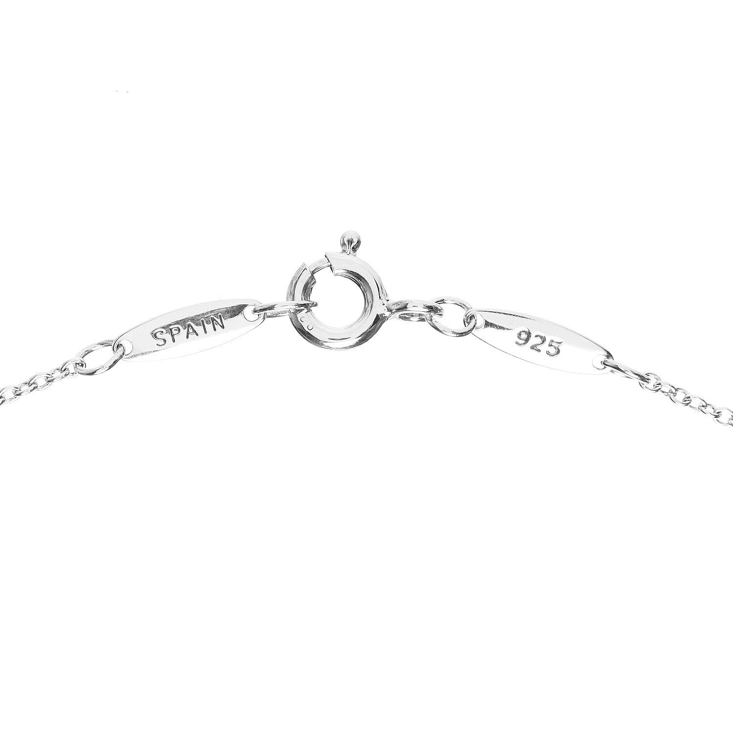Tiffany Sterling Silver Diamond .05ct Elsa Peretti Diamonds by the Yard Pendant Necklace 7 of 8