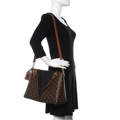 Louis Vuitton Monogram V Tote MM Black 2 of 11