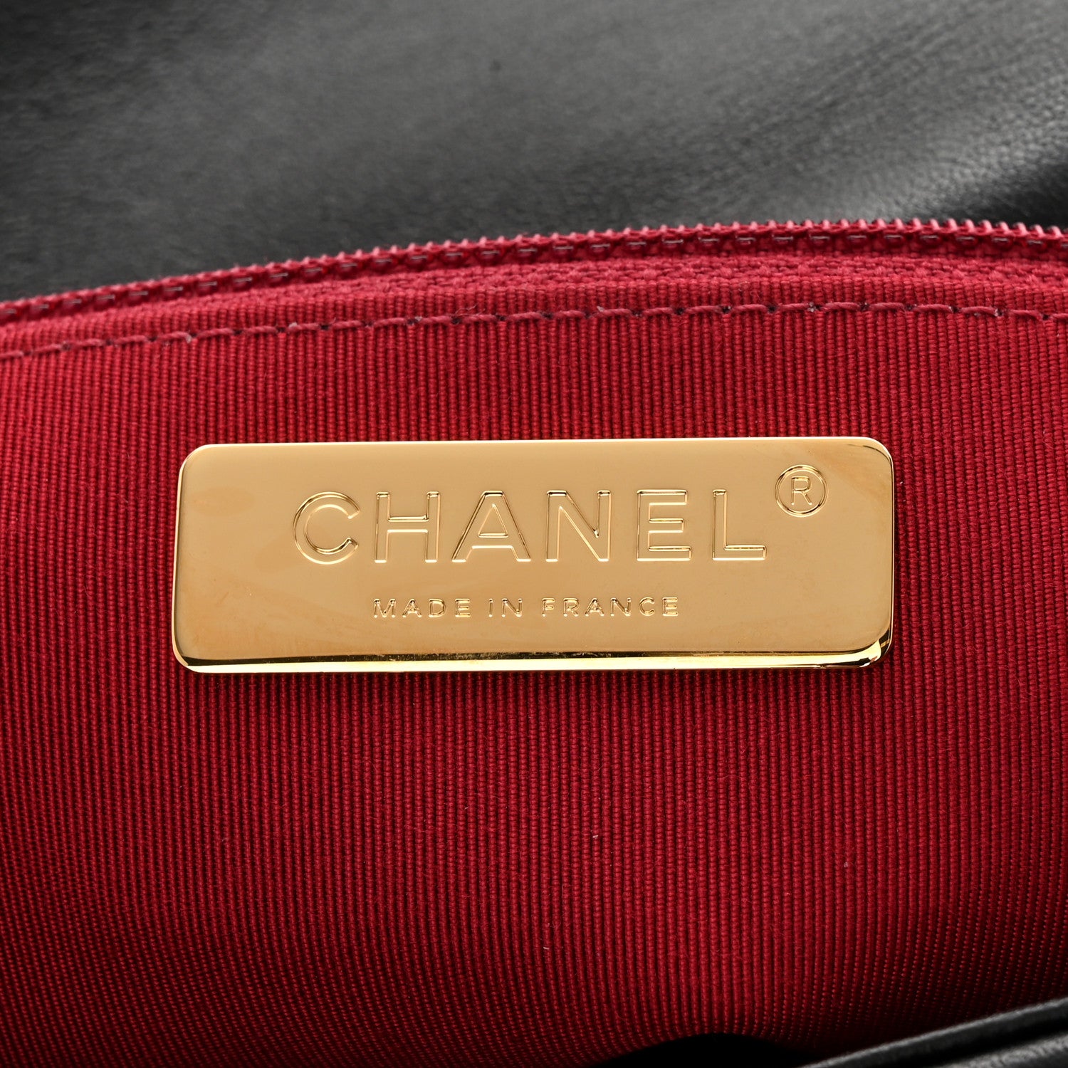 Chanel Lambskin Quilted Medium Chanel 19 Flap Black 6 of 10