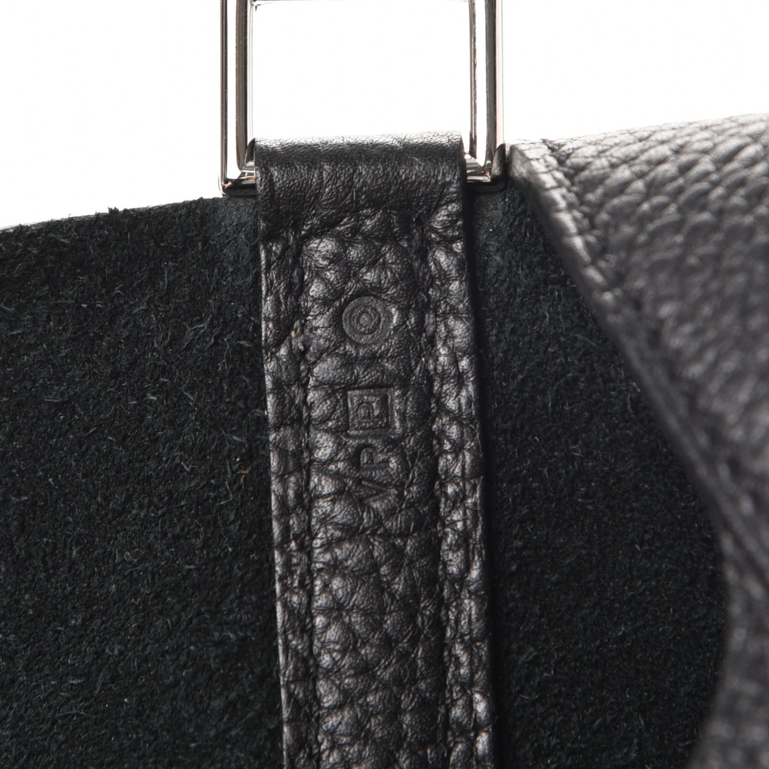 Hermes Taurillon Clemence Picotin Lock 22 MM Black 7 of 7