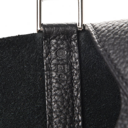 Hermes Taurillon Clemence Picotin Lock 22 MM Black 7 of 7