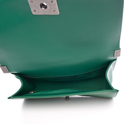 Chanel Lambskin Quilted Medium Boy Flap Green 5 of 8