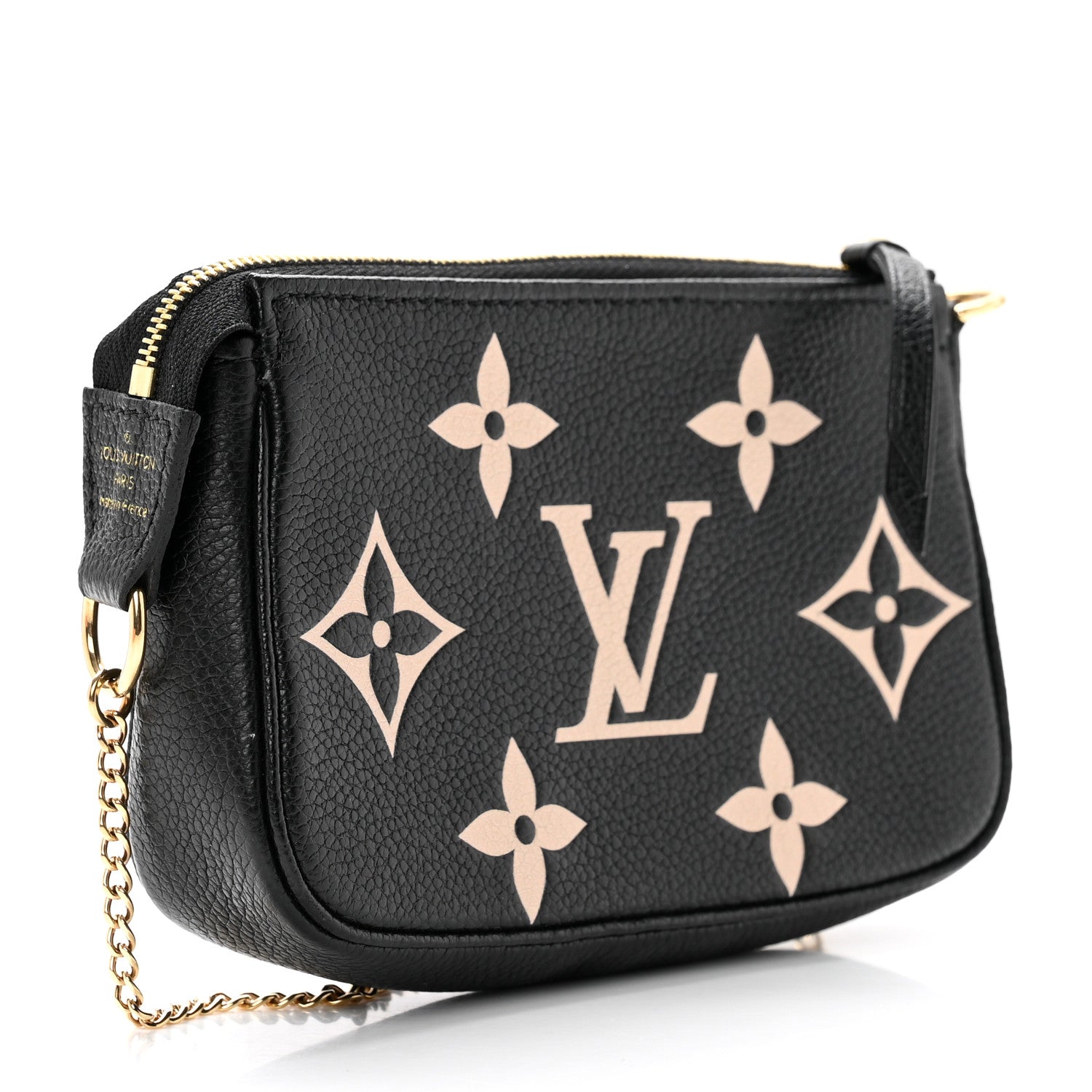 Louis Vuitton Empreinte Monogram Giant Mini Pochette Accessories Black 2 of 6