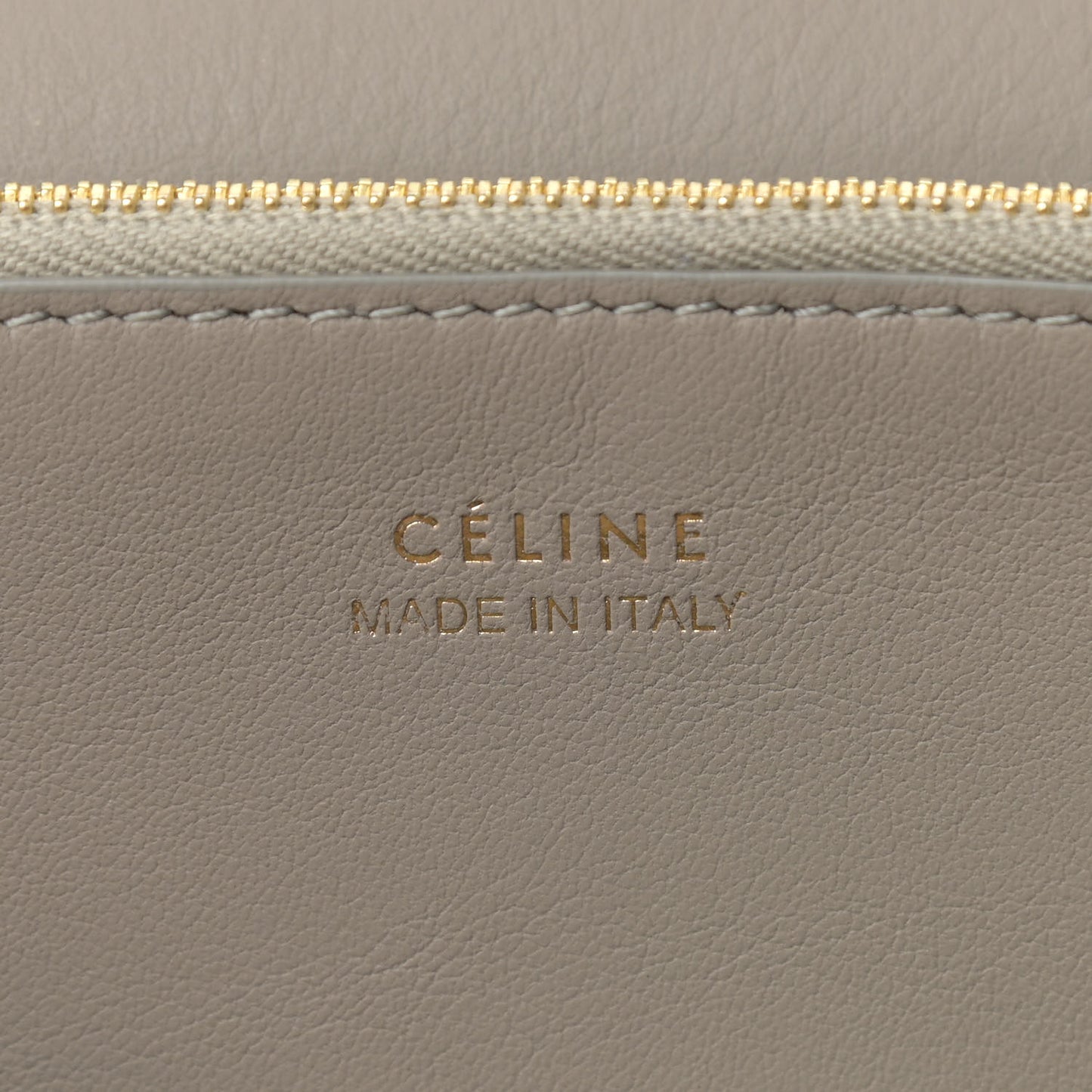 Drummed Calfskin Large Multifunction Flap Wallet Navy