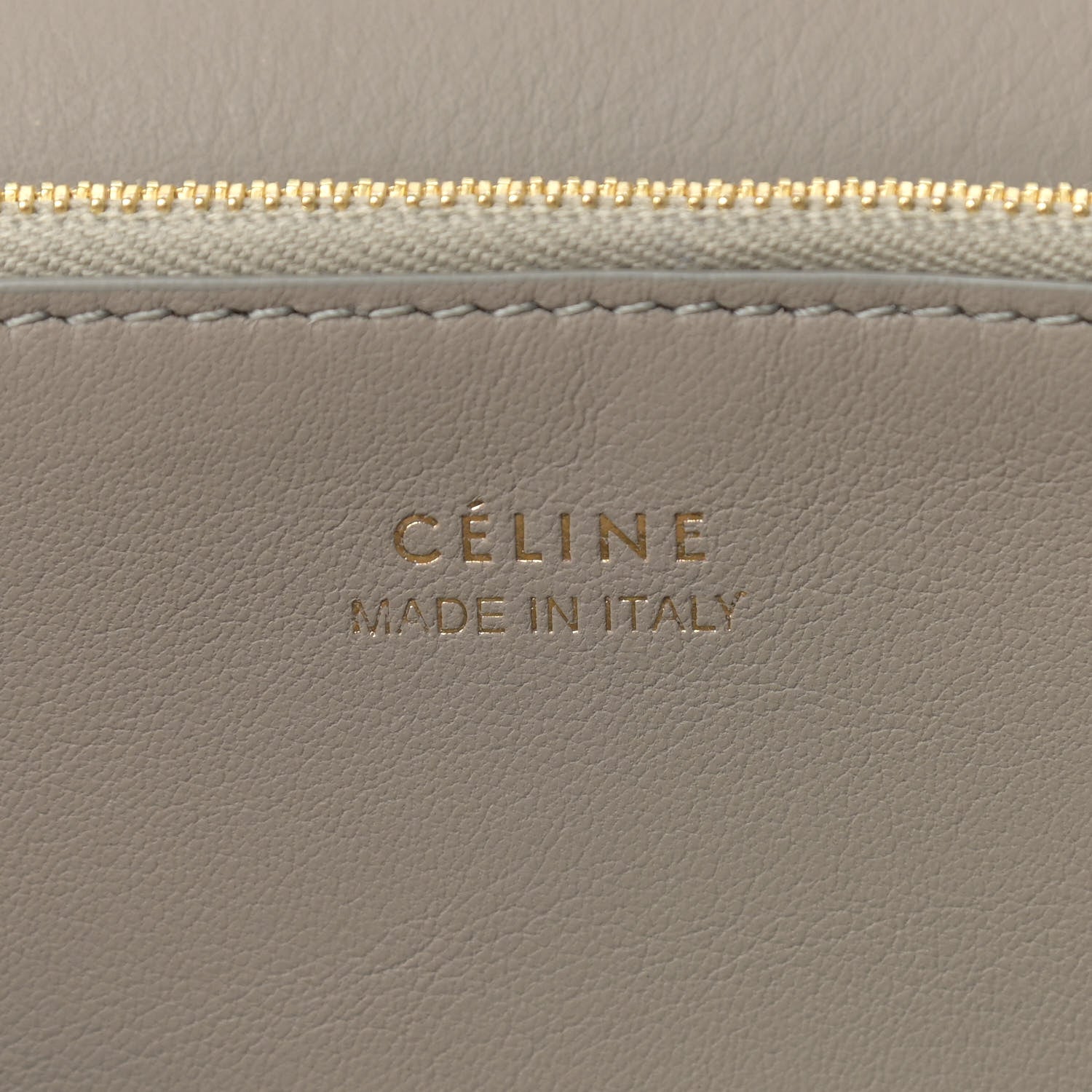 Celine Drummed Calfskin Large Multifunction Flap Wallet Navy 6 of 8