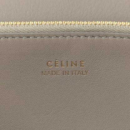 Celine Drummed Calfskin Large Multifunction Flap Wallet Navy 6 of 8
