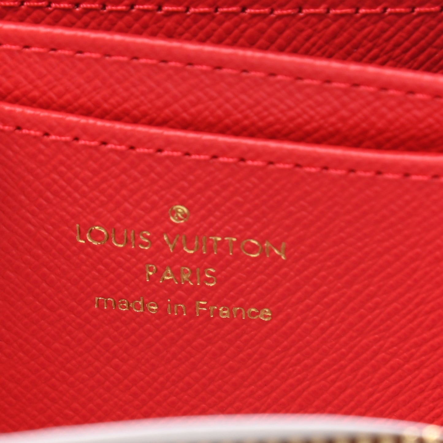 Damier Ebene 2021 Christmas Animation London Zippy Coin Purse Red