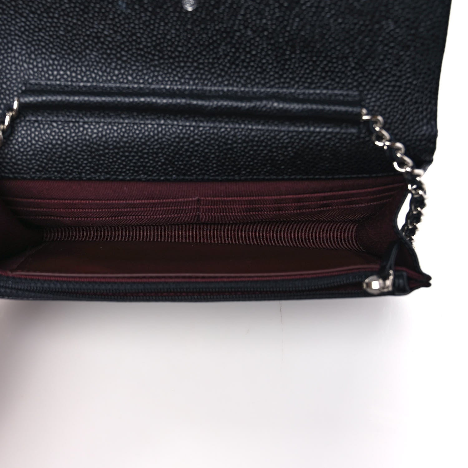 Chanel Caviar Quilted Wallet on Chain WOC Black 5 of 10