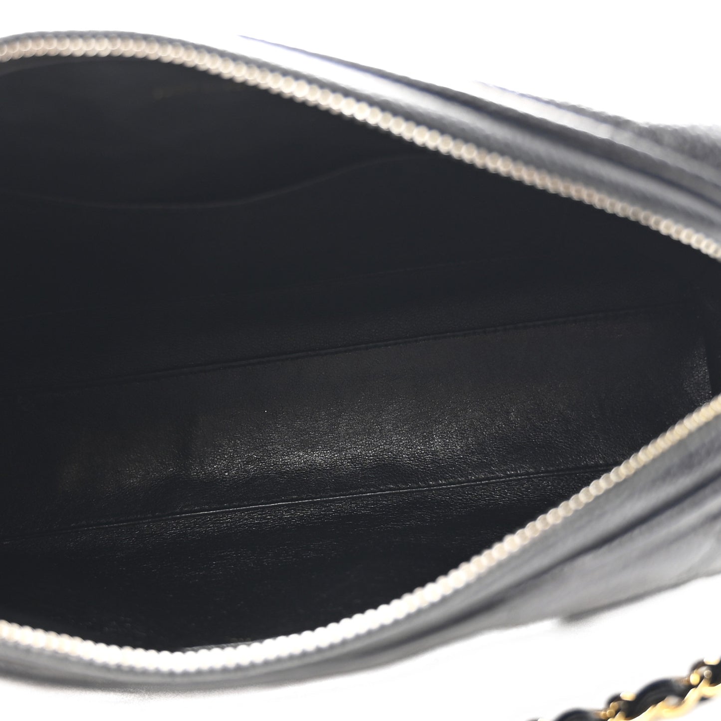 Caviar Quilted Camera Case Black