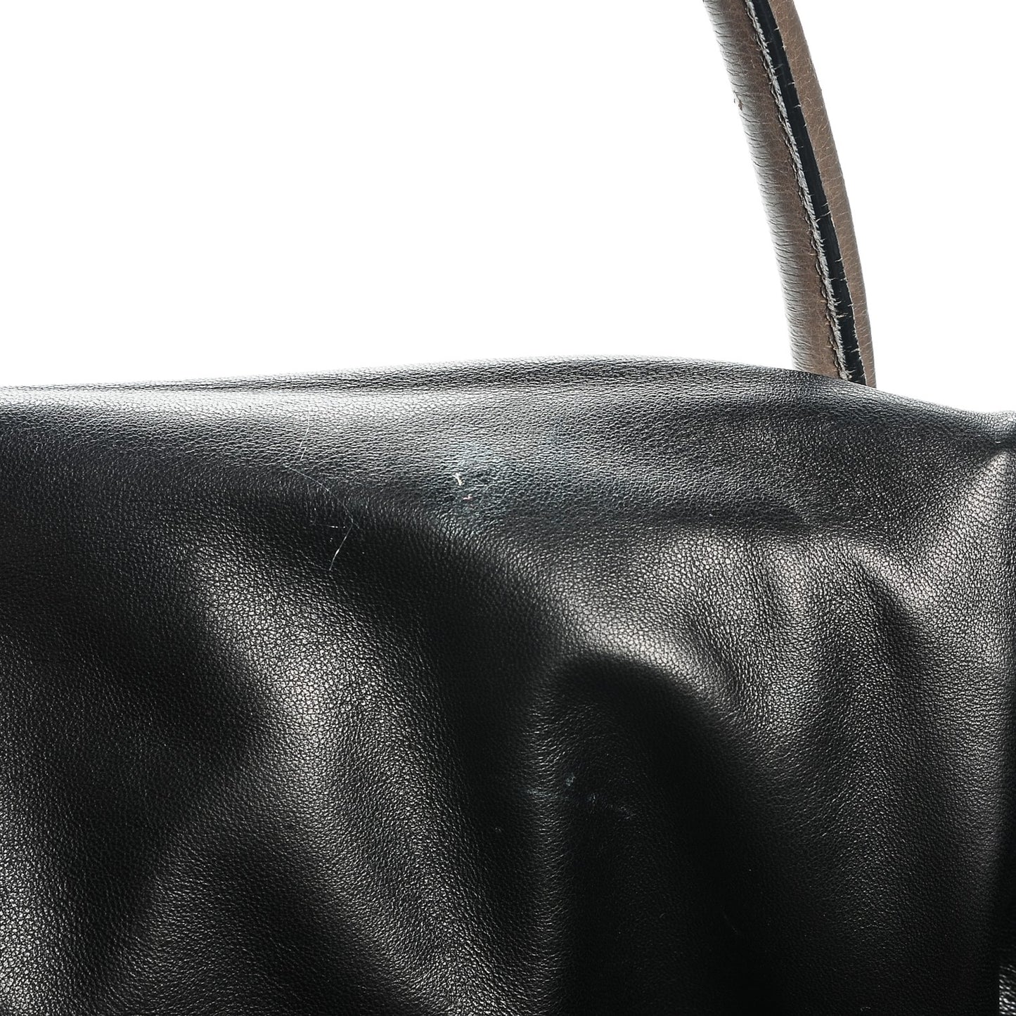 Glace Calf Twin Pocket Tote Argilla