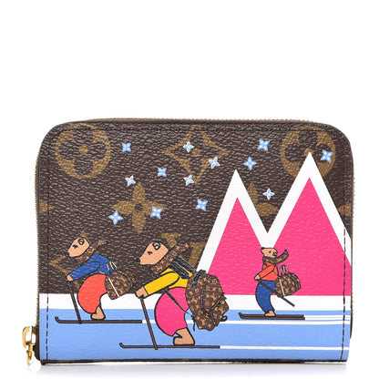 Louis Vuitton Monogram 2018 Christmas Animation Zippy Coin Purse 1 of 7