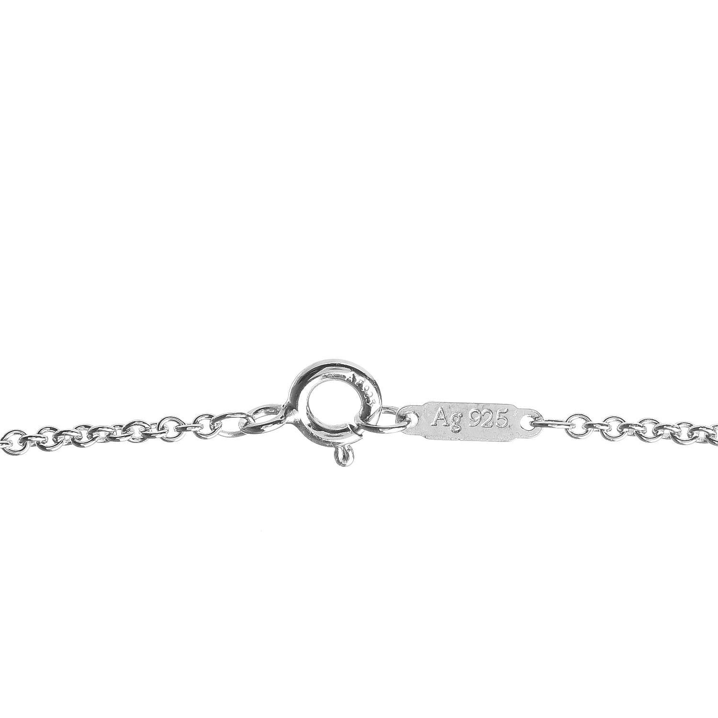Sterling Silver 1837 Interlocking Circles Pendant Necklace