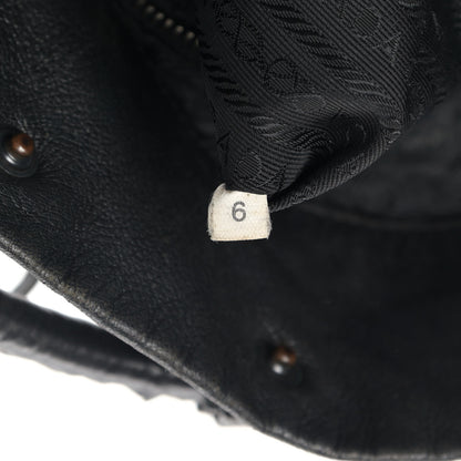 Prada Tessuto Nylon Nappa Soft Hobo Ardesia 6 of 14