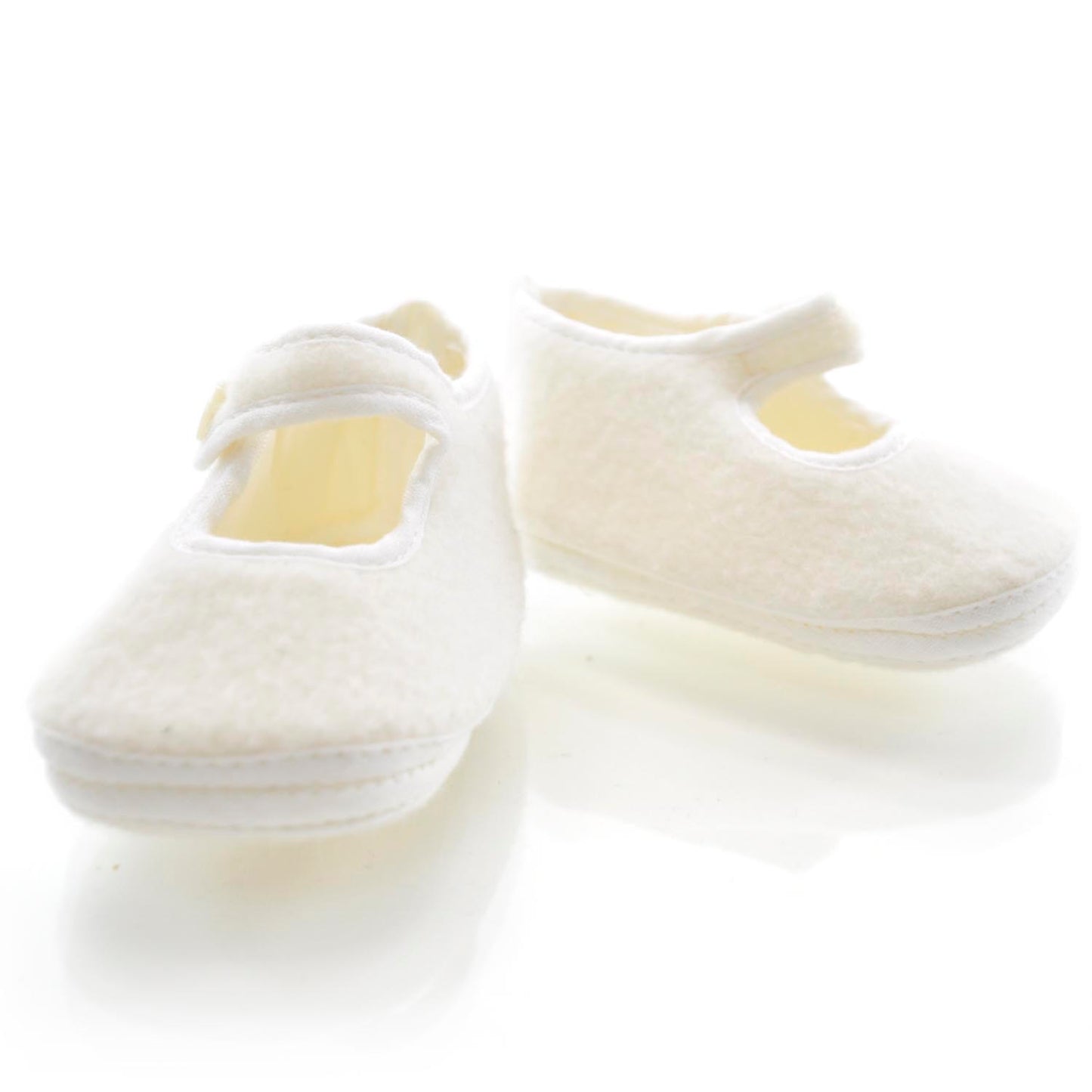 Wool Angora Baby Shoes