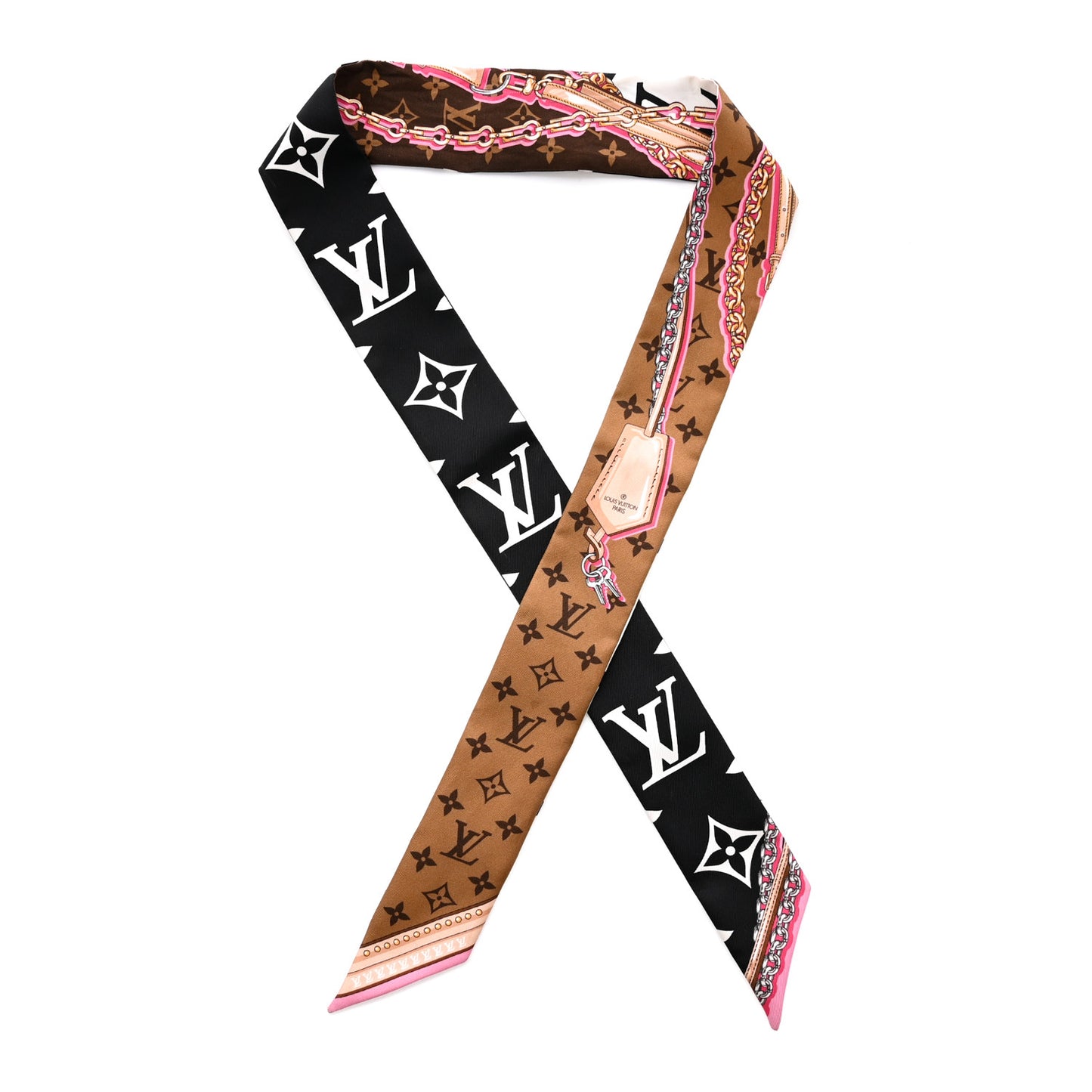 Silk Ultimate Monogram BB Bandeau Black