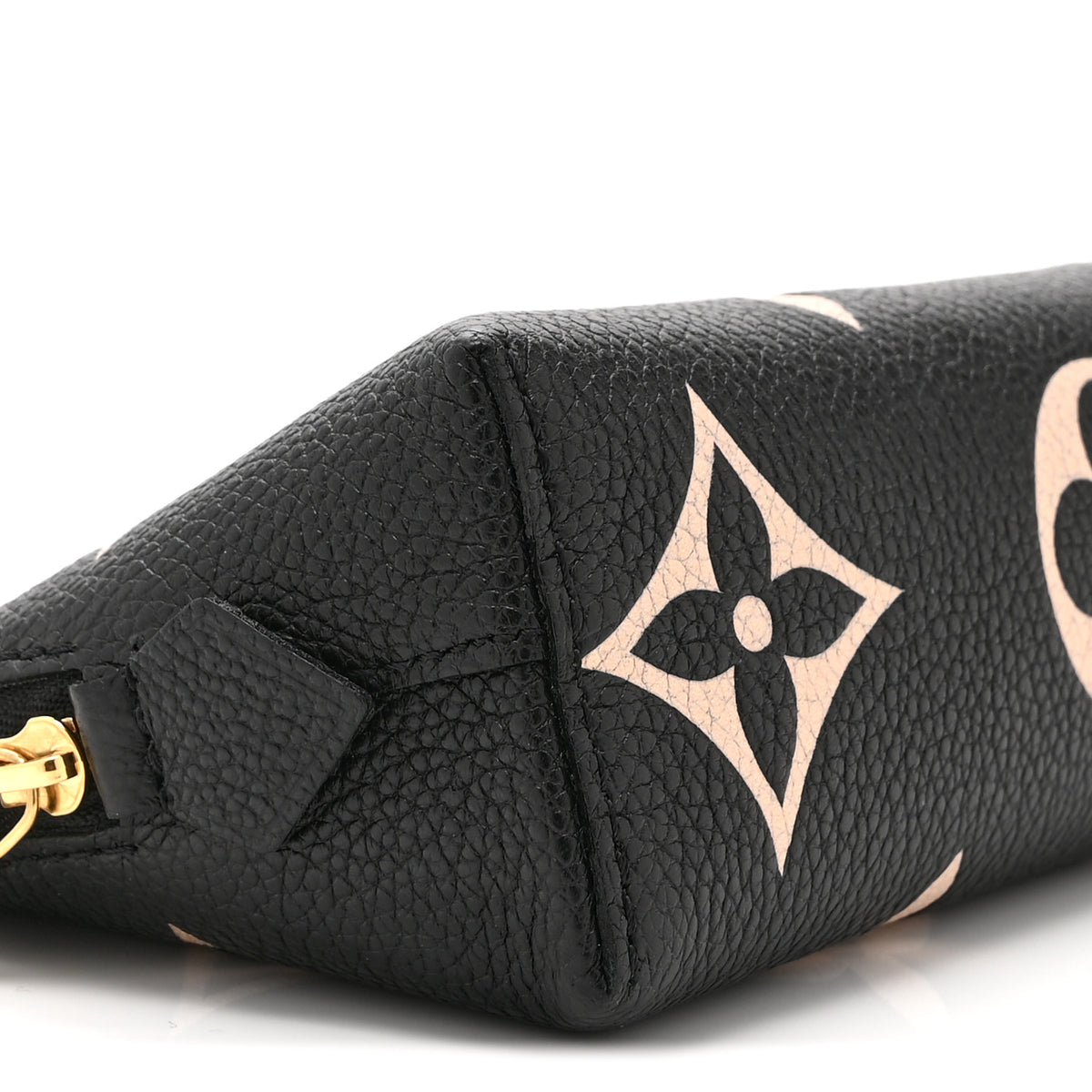 Empreinte Monogram Giant Cosmetic Pouch Black Beige