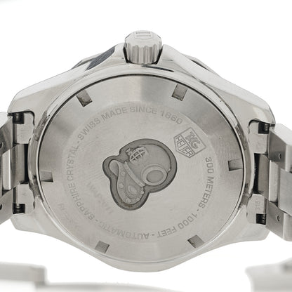Tag Heuer Stainless Steel 41mm Aquaracer 300M Quartz Watch Silver WAP2011 4 of 5