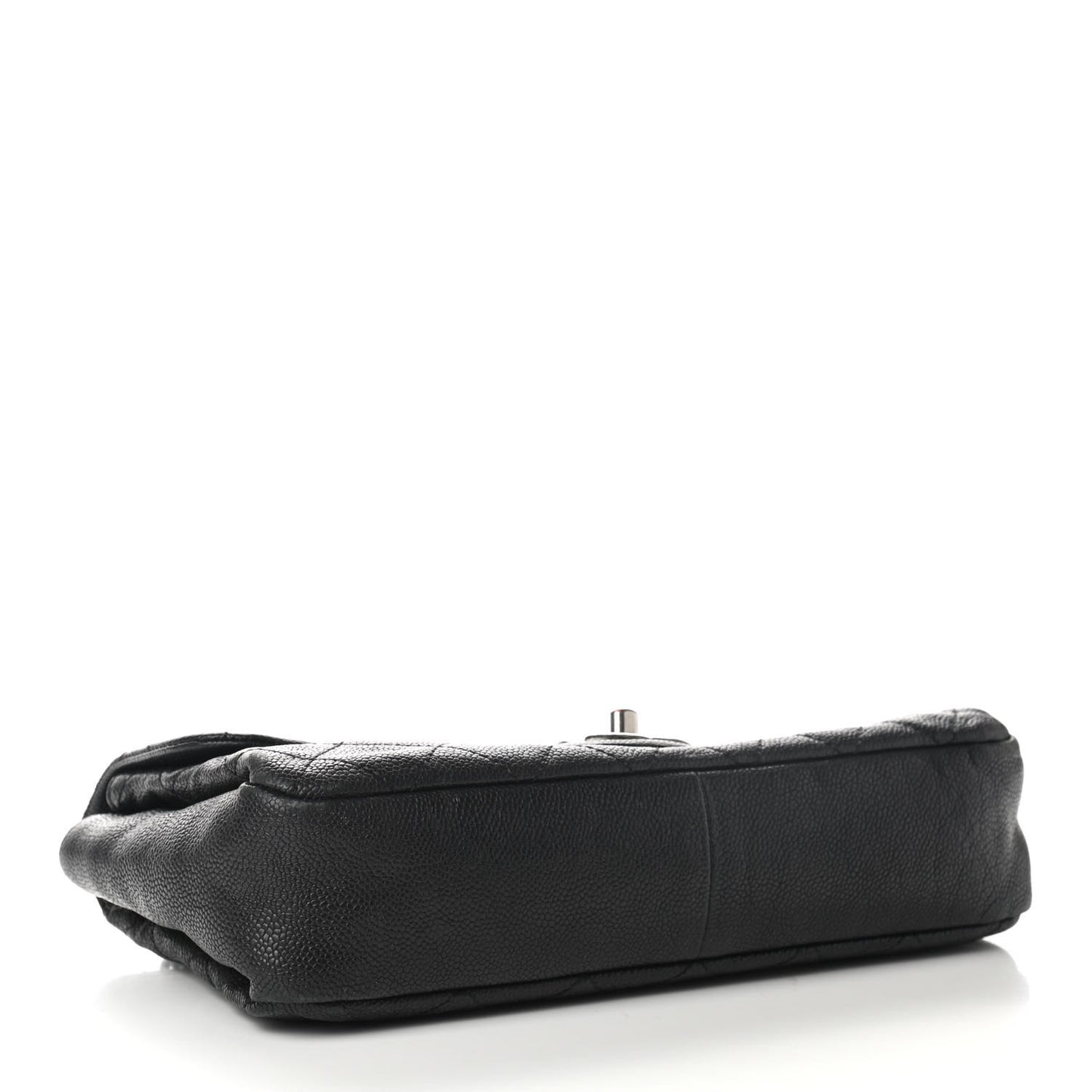Caviar Quilted Medium Simply CC Flap Black