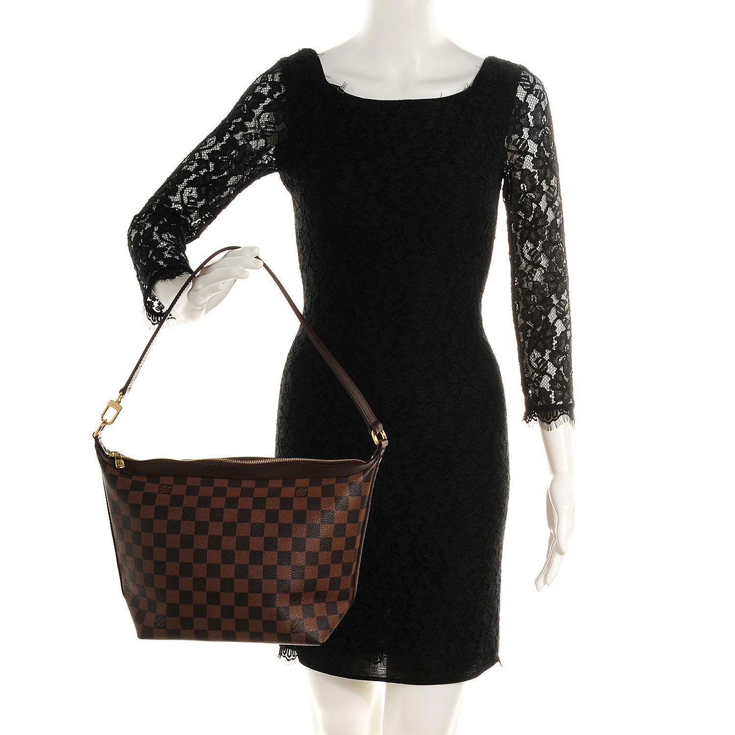 Louis Vuitton Damier Ebene Illovo MM 2 of 7