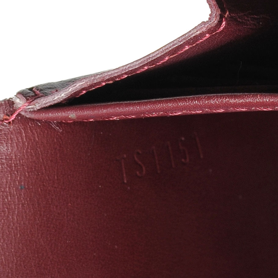 Louis Vuitton Vernis Sarah Wallet Rouge Fauviste 5 of 8