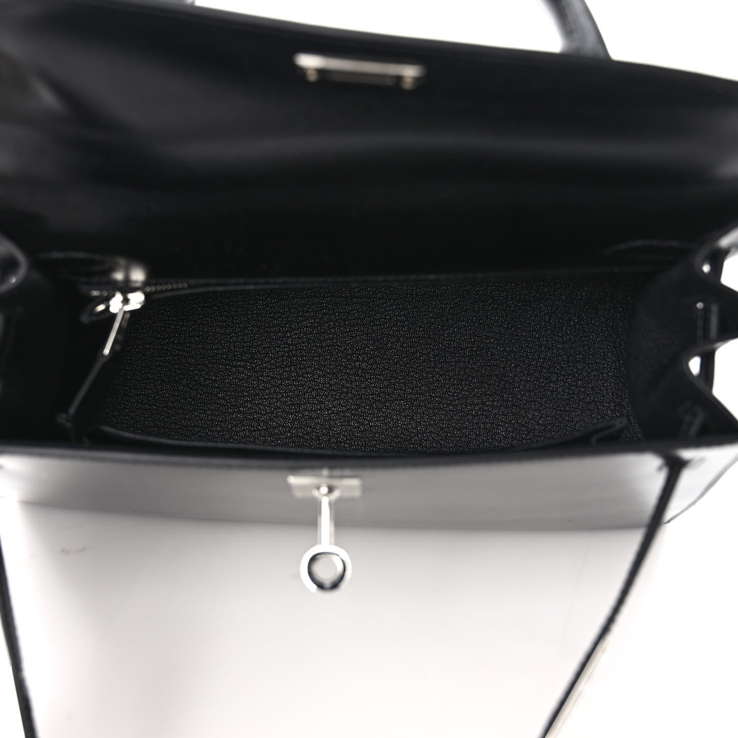 Hermes Box Kelly Sellier 25 Black 5 of 9