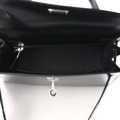 Hermes Box Kelly Sellier 25 Black 5 of 9