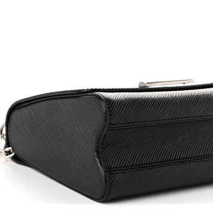Louis Vuitton Epi Twist Shoulder Bag MM Black 8 of 10