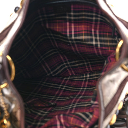 Gucci Crystal Monogram Fringe Babouska Hobo 5 of 11