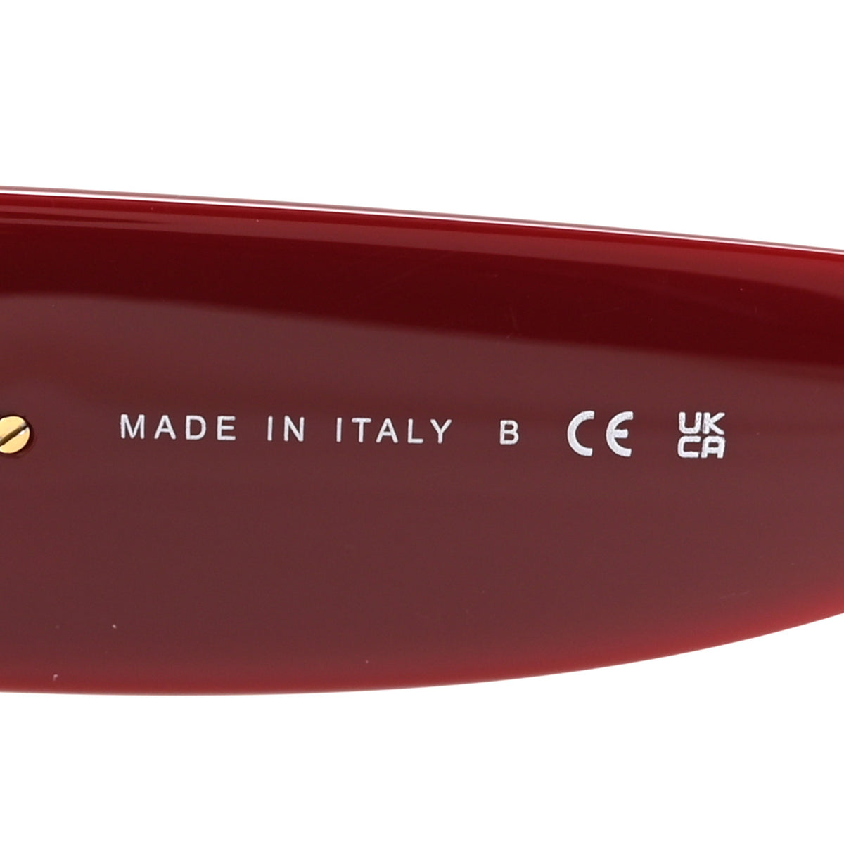 Chanel Acetate Rectangle Sunglasses 5534 Red 6 of 9