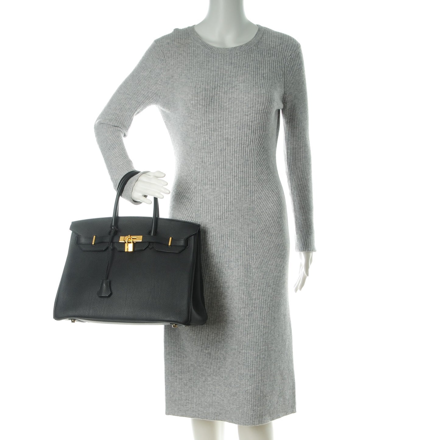 Togo Birkin 35 Black