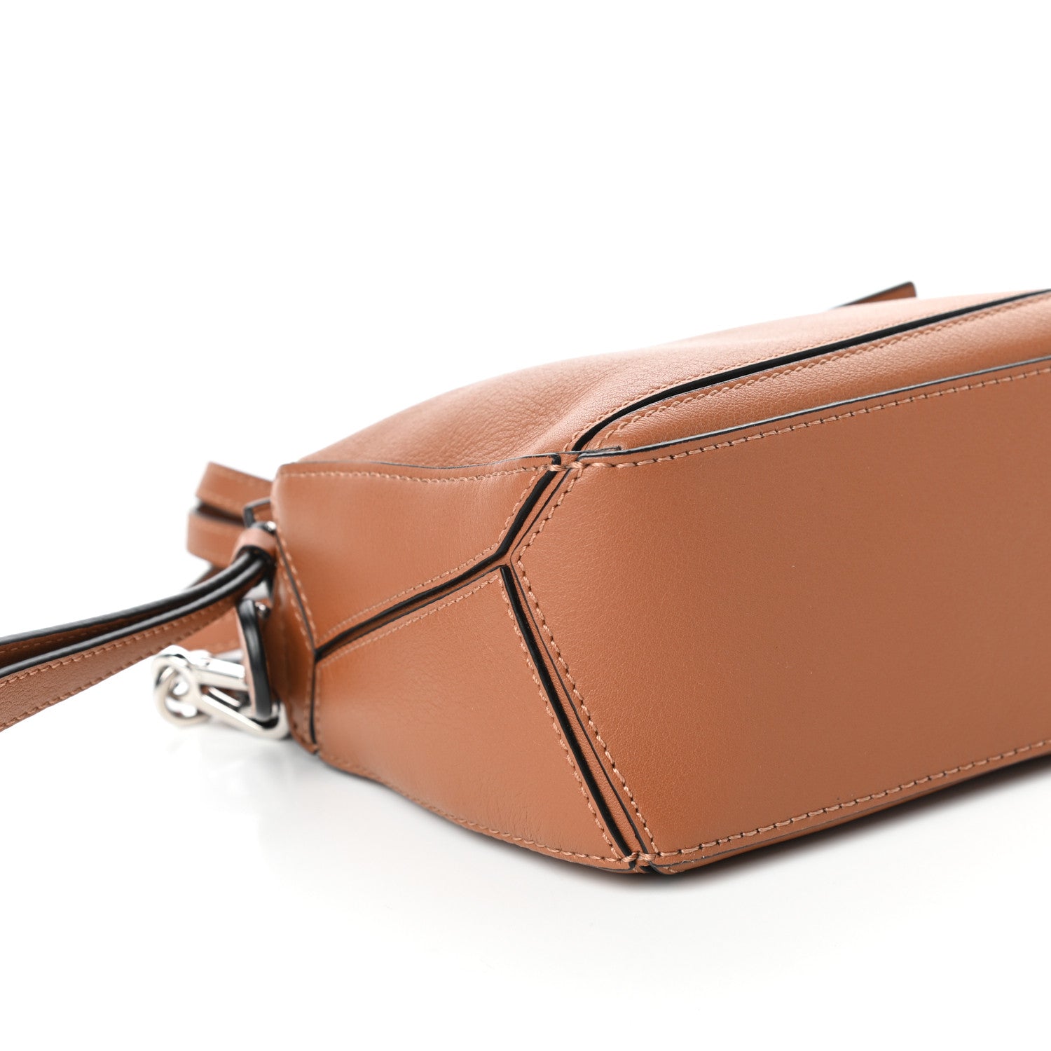 Loewe Calfskin Mini Puzzle Bag Tan 7 of 8
