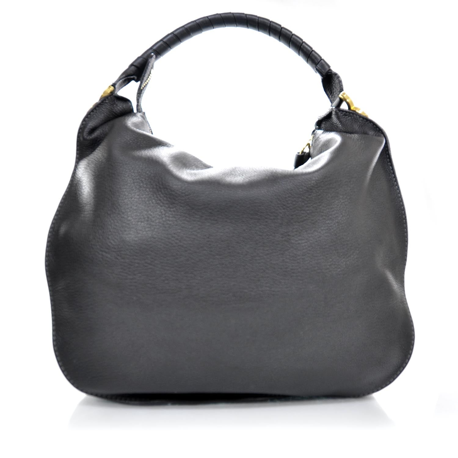 Chloe Leather Marcie Hobo Black 3 of 8