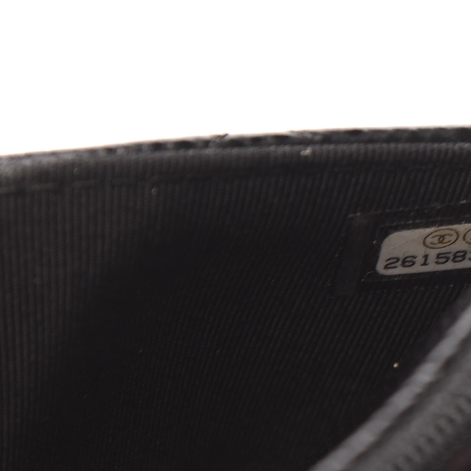 Chanel Caviar Quilted Wallet On Chain WOC Black 8 of 10