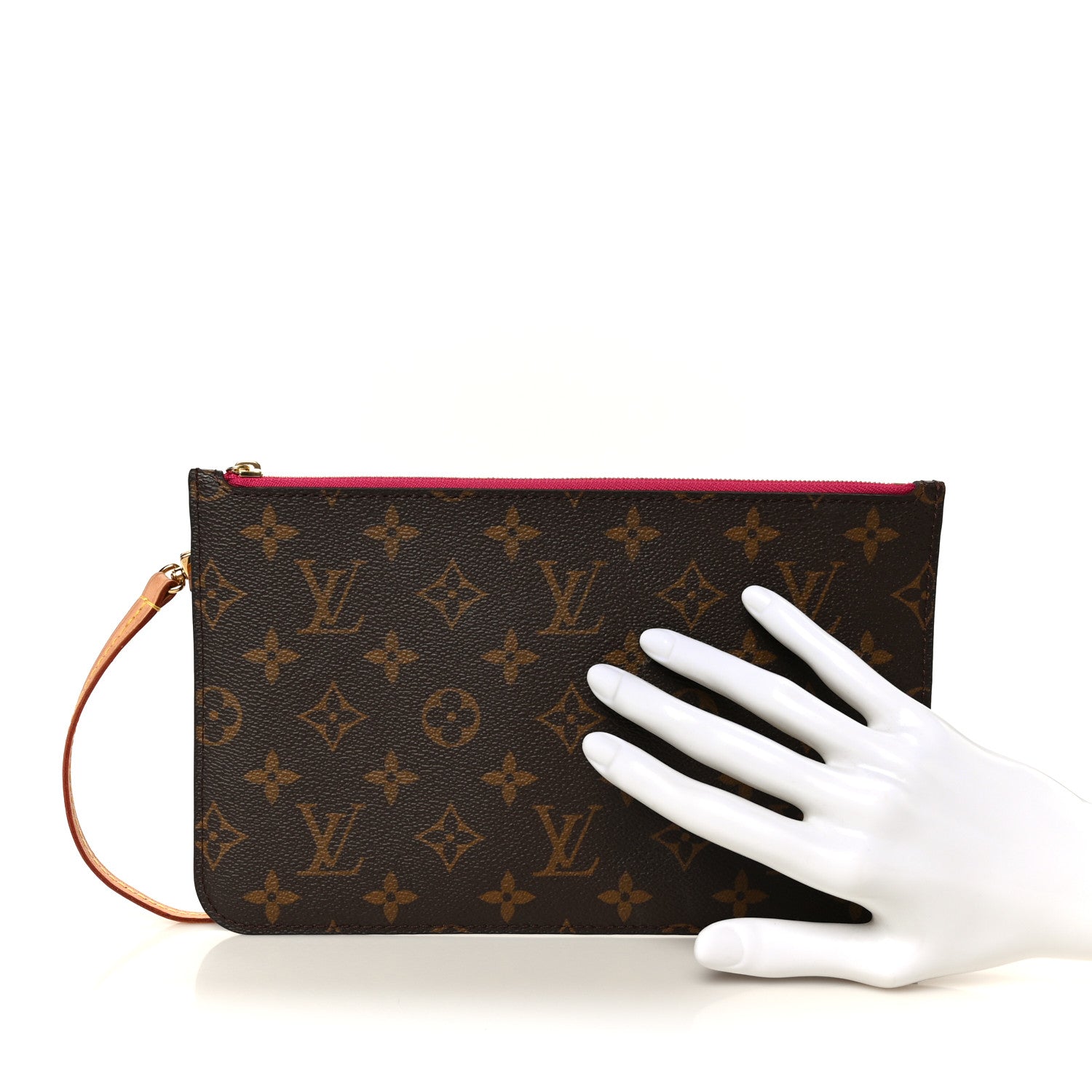 Louis Vuitton Monogram Neverfull MM GM Pochette Pivoine 2 of 7