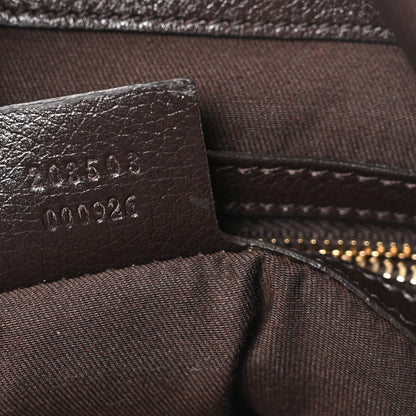 Gucci Monogram Medium Charlotte Hobo Brown 7 of 10