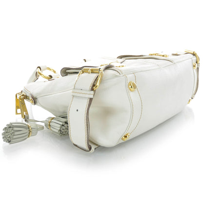 Marc Jacobs Leather Satchel Ivory 4 of 8