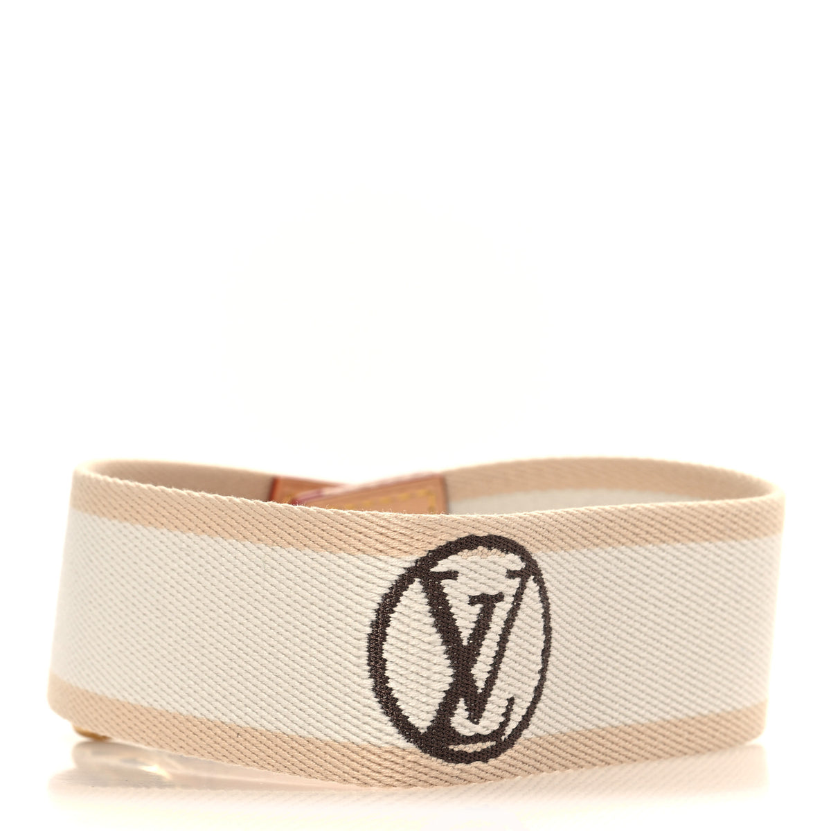 Louis Vuitton Jacquard Vivacite Shoulder Strap Beige 2 of 3